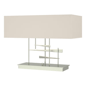 Hubbardton Forge - 277670-SKT-85-SE2010 - Two Light Table Lamp - Cavaletti - Sterling