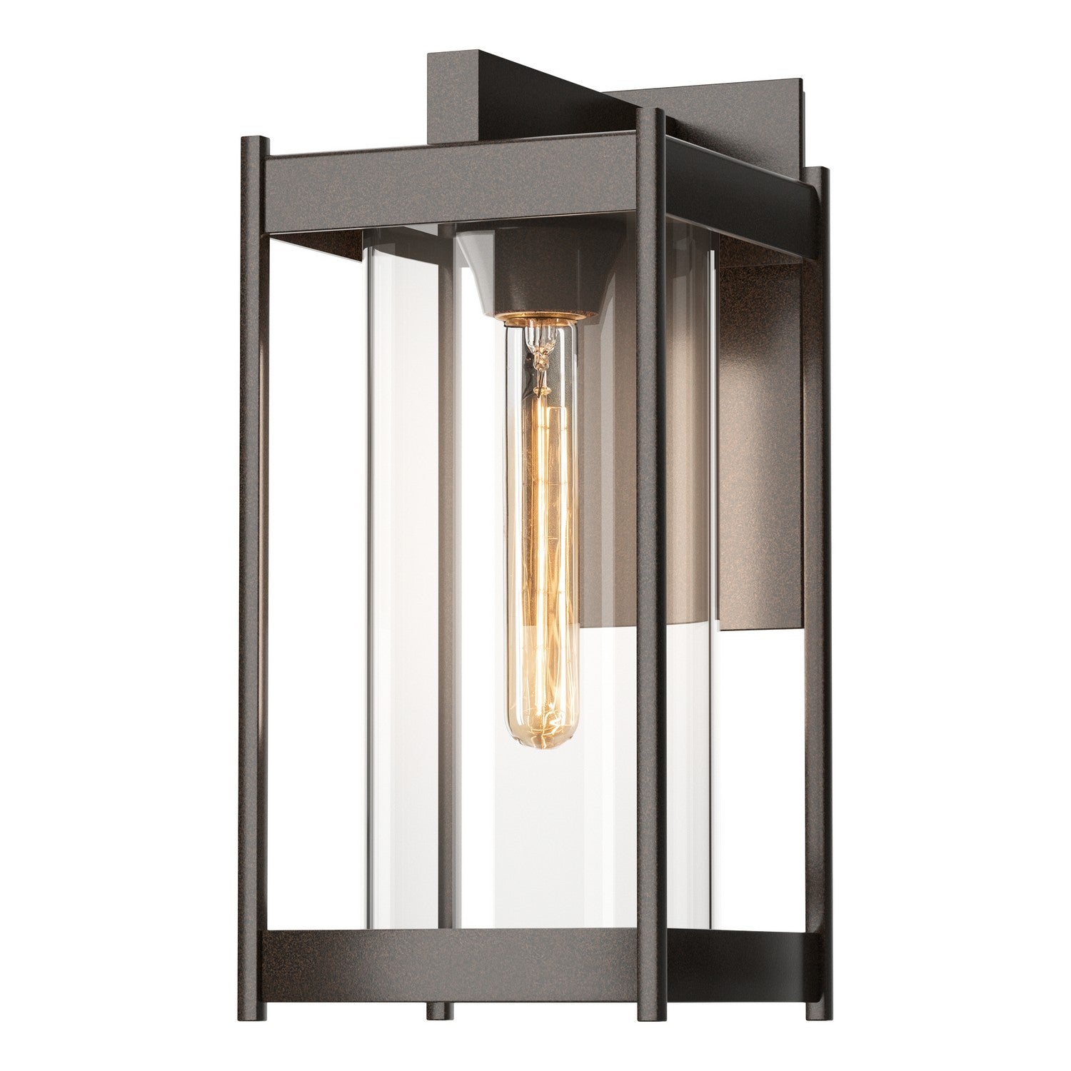 Hubbardton Forge - 302021-SKT-75-ZM0730 - One Light Outdoor Wall Sconce - Cela - Coastal Bronze