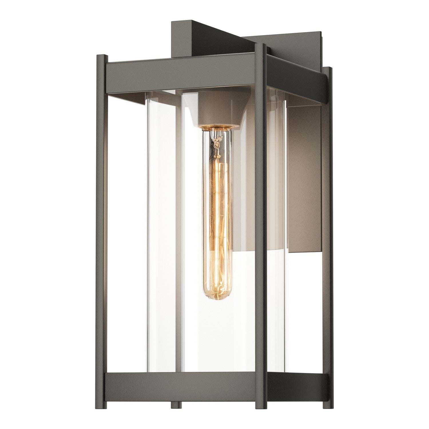 Hubbardton Forge - 302021-SKT-77-ZM0730 - One Light Outdoor Wall Sconce - Cela - Coastal Dark Smoke