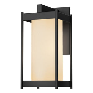 Hubbardton Forge - 302021-SKT-80-GG0730 - One Light Outdoor Wall Sconce - Cela - Coastal Black