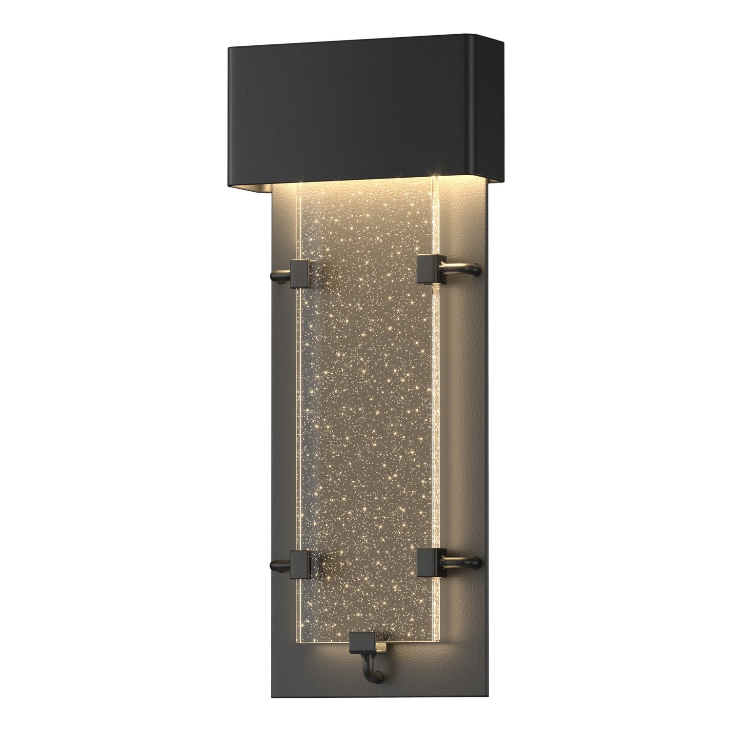 Hubbardton Forge - 302501-LED-80-II0359 - Ursa Small LED Outdoor Sconce - Ursa - Coastal Black