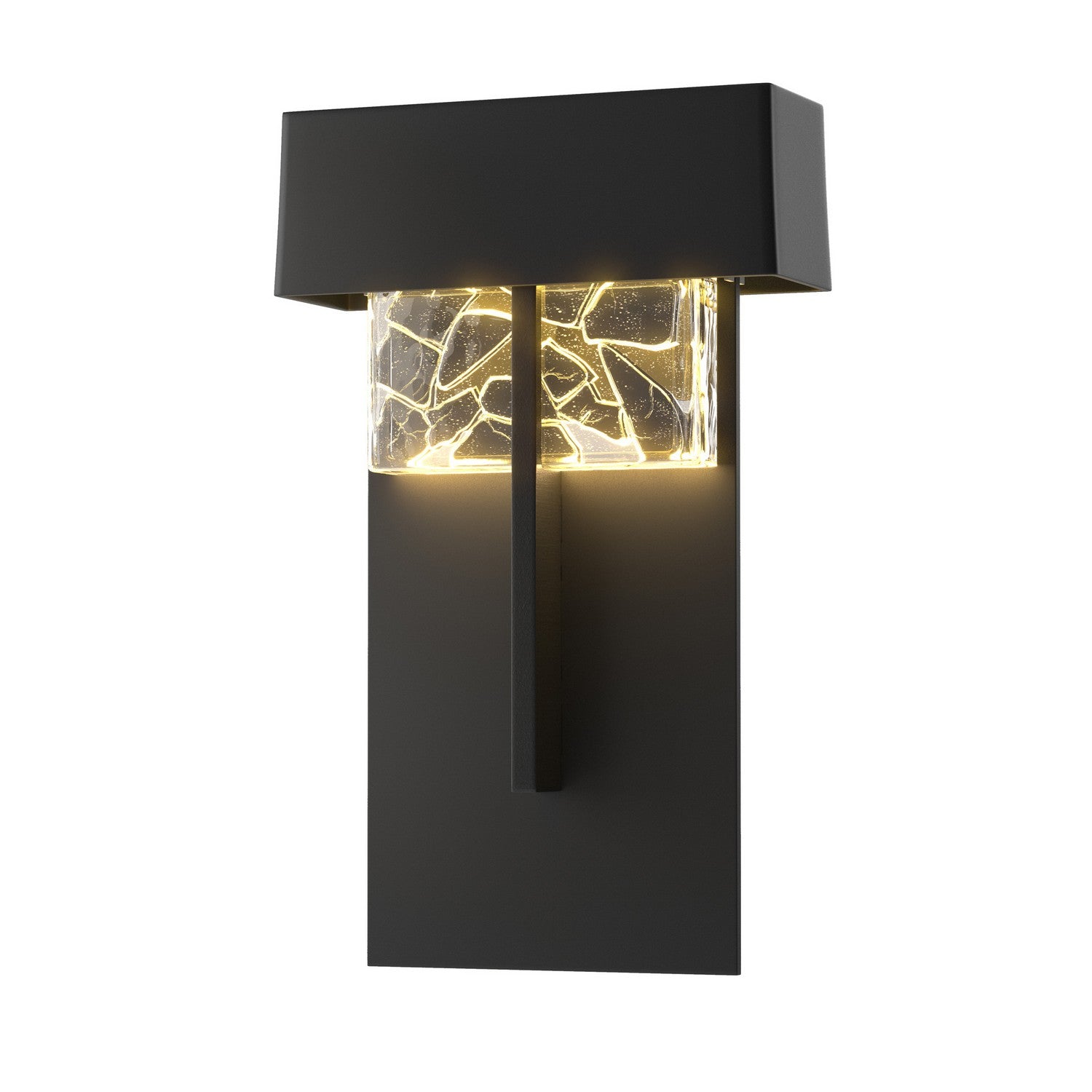 Hubbardton Forge - 302517-LED-80-YP0501 - LED Outdoor Wall Sconce - Shard - Coastal Black