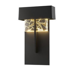 Hubbardton Forge - 302517-LED-80-YP0501 - LED Outdoor Wall Sconce - Shard - Coastal Black