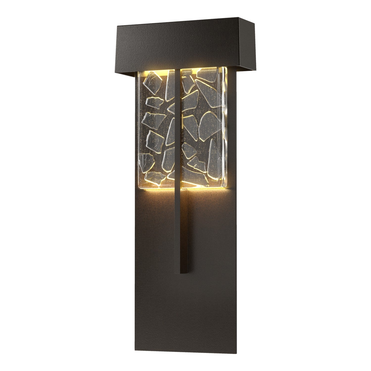 Hubbardton Forge - 302518-LED-14-YP0669 - Shard XL Outdoor Sconce - Shard - Coastal Oil Rubbed Bronze