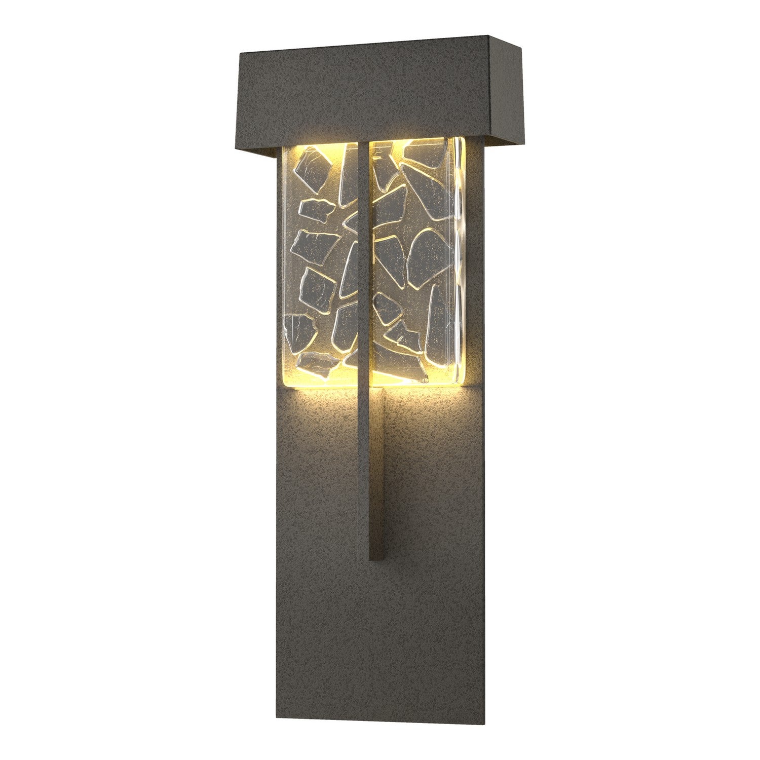 Hubbardton Forge - 302518-LED-20-YP0669 - LED Outdoor Wall Sconce - Shard - Coastal Natural Iron