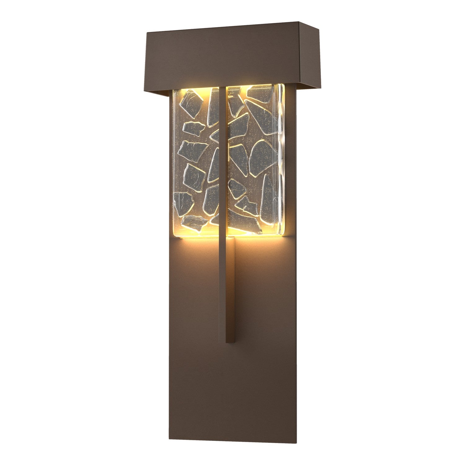 Hubbardton Forge - 302518-LED-75-YP0669 - Shard XL Outdoor Sconce - Shard - Coastal Bronze