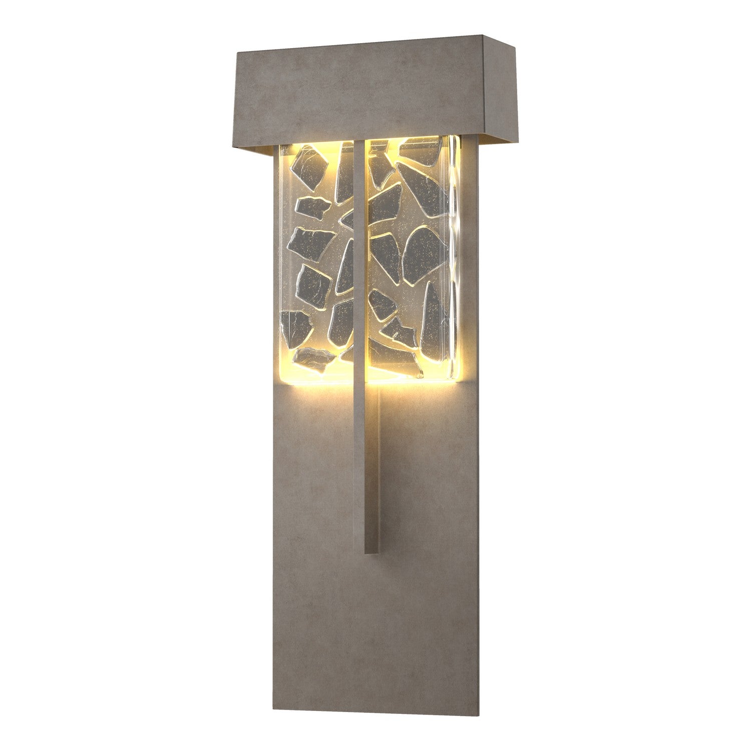 Hubbardton Forge - 302518-LED-78-YP0669 - Shard XL Outdoor Sconce - Shard - Coastal Burnished Steel