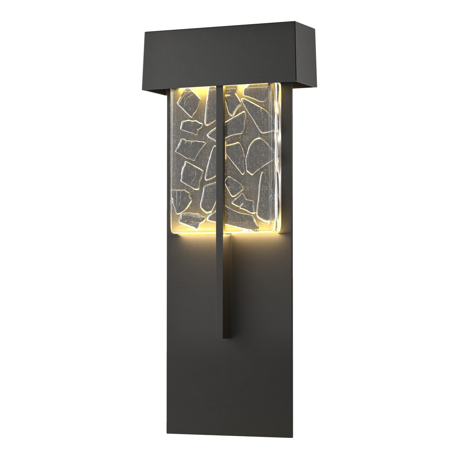 Hubbardton Forge - 302518-LED-80-YP0669 - Shard XL Outdoor Sconce - Shard - Coastal Black