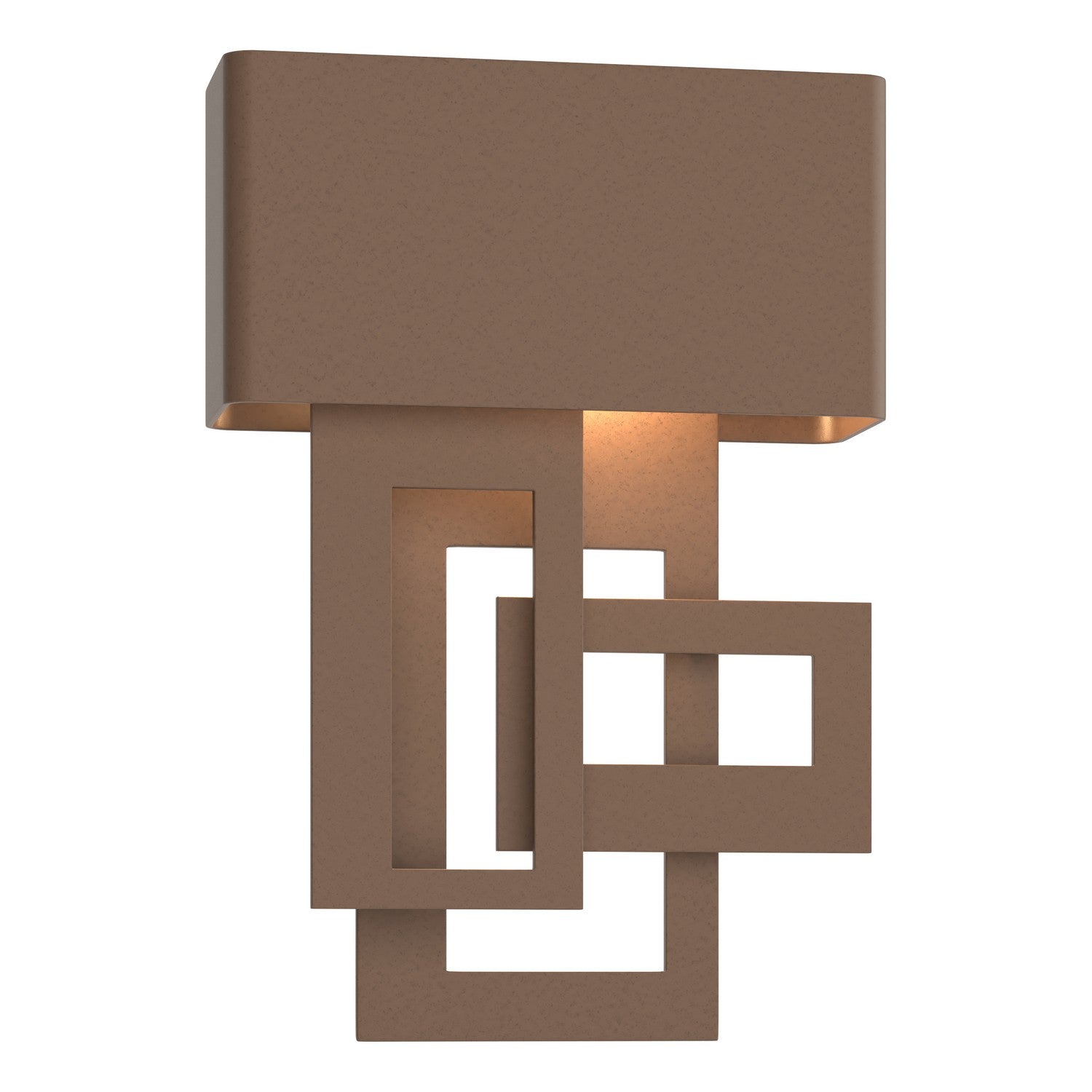 Hubbardton Forge - 302520-LED-LFT-75 - Collage Small Dark Sky Friendly LED Outdoor Sconce - Collage - Coastal Bronze