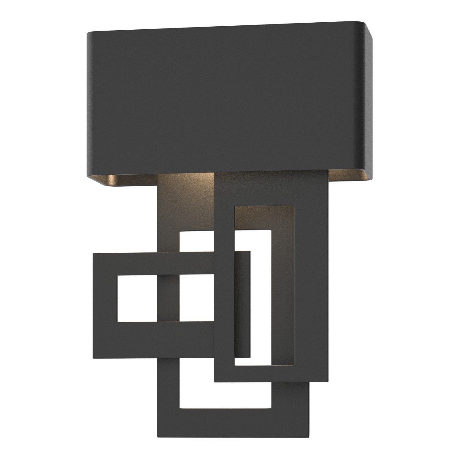 Hubbardton Forge - 302520-LED-RGT-80 - LED Outdoor Wall Sconce - Collage - Coastal Black