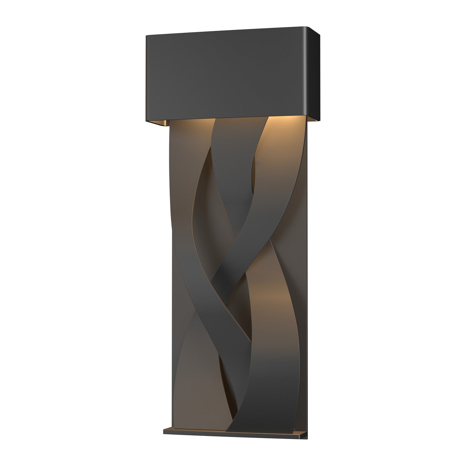 Hubbardton Forge - 302527-LED-80 - Tress Small Dark Sky Friendly LED Outdoor Sconce - Tress - Coastal Black
