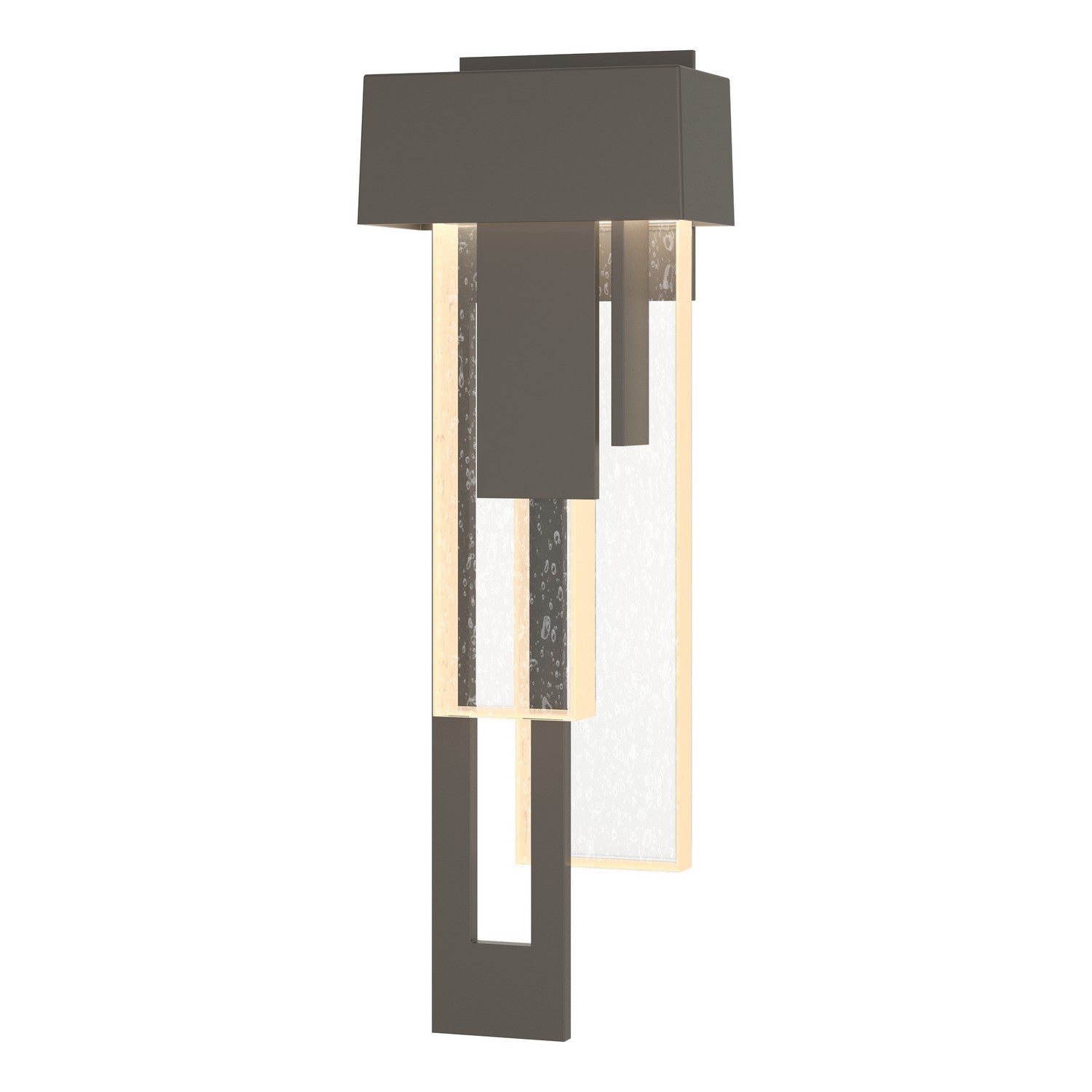 Hubbardton Forge - 302531-LED-LFT-77-II0597 - Rainfall LED Outdoor Sconce - Rainfall - Coastal Dark Smoke