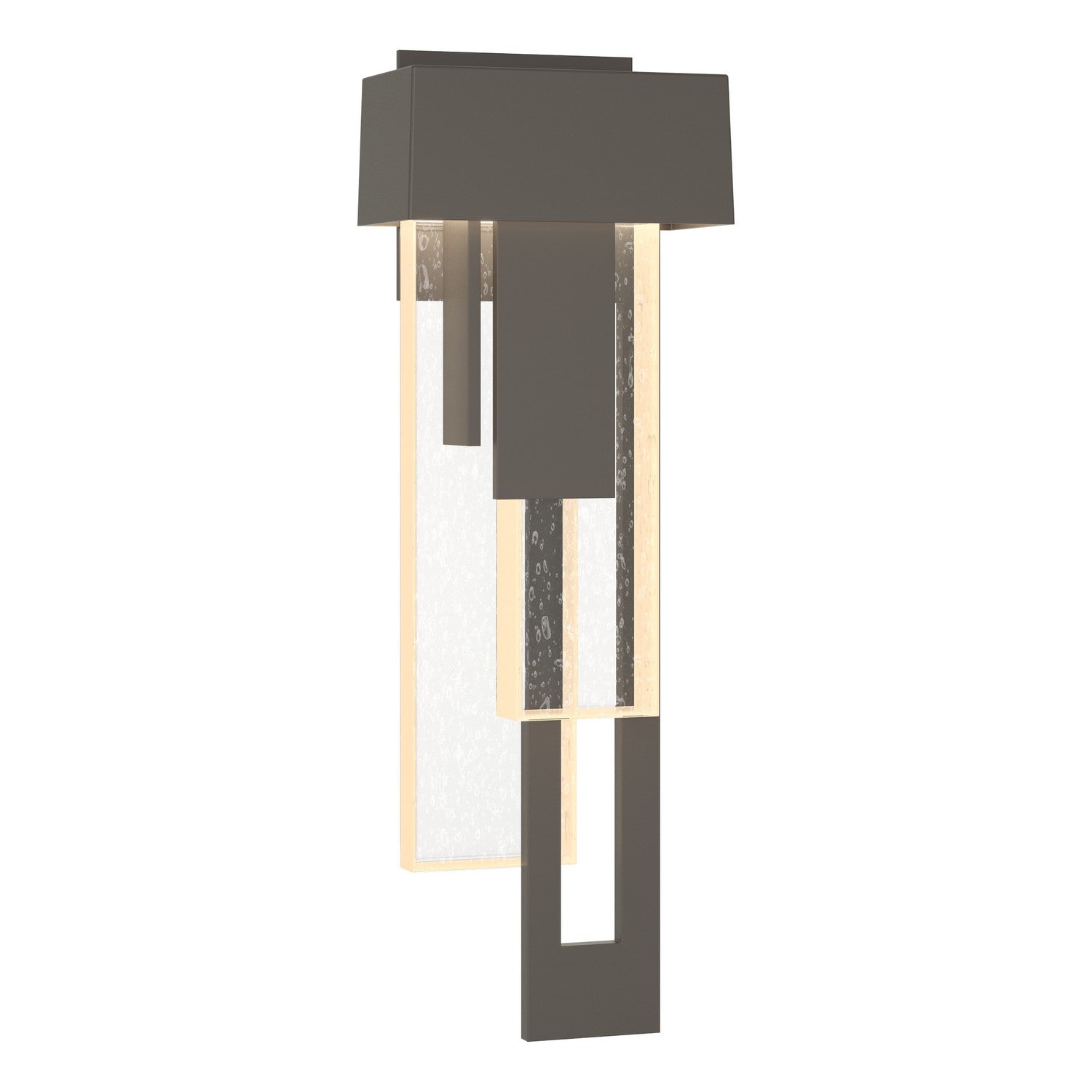 Hubbardton Forge - 302531-LED-RGT-77-II0597 - Rainfall LED Outdoor Sconce - Rainfall - Coastal Dark Smoke