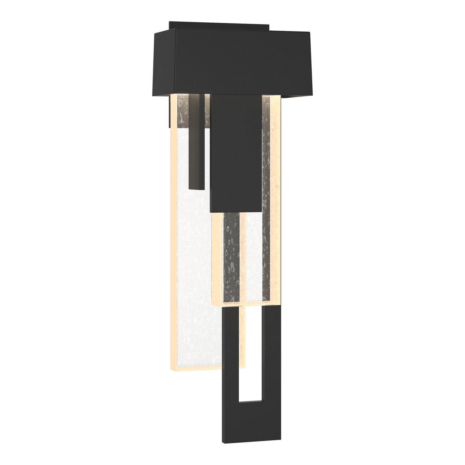 Hubbardton Forge - 302531-LED-RGT-80-II0597 - Rainfall LED Outdoor Sconce - Rainfall - Coastal Black