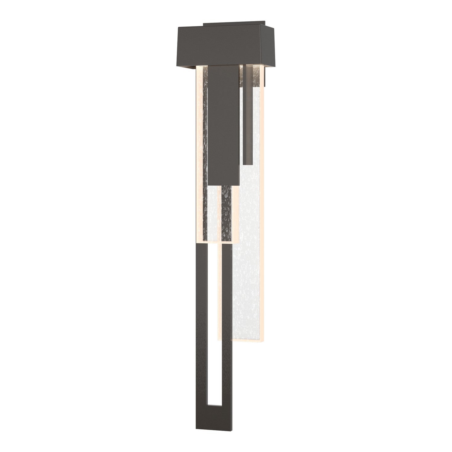 Hubbardton Forge - 302533-LED-LFT-14-II0596 - LED Outdoor Wall Sconce - Rainfall - Coastal Oil Rubbed Bronze