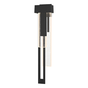 Hubbardton Forge - 302533-LED-LFT-80-II0596 - LED Outdoor Wall Sconce - Rainfall - Coastal Black