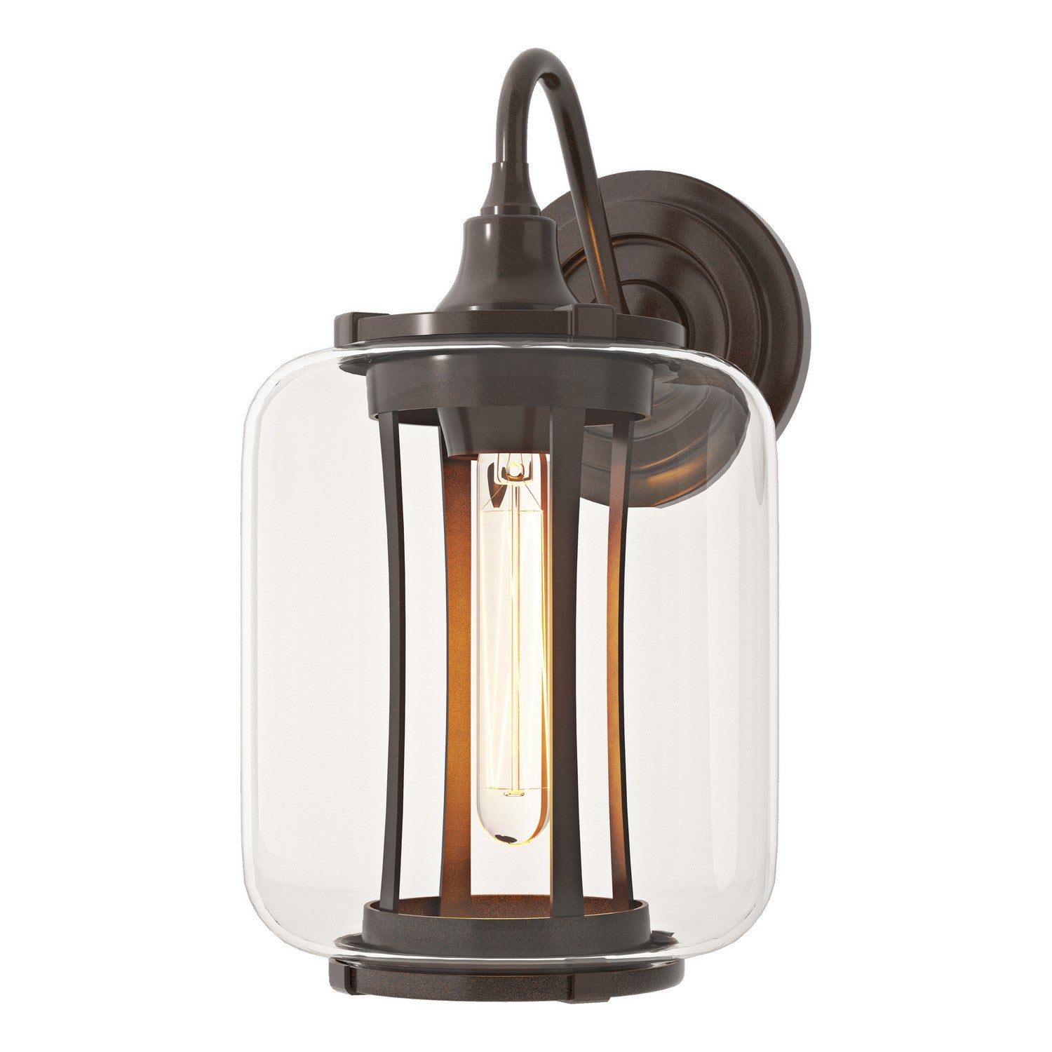 Hubbardton Forge - 302551-SKT-75-ZM0723 - One Light Outdoor Wall Sconce - Fairwinds - Coastal Bronze