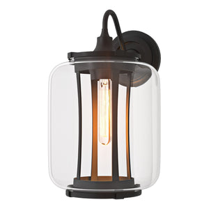 Hubbardton Forge - 302553-SKT-80-ZM0724 - One Light Outdoor Wall Sconce - Fairwinds - Coastal Black