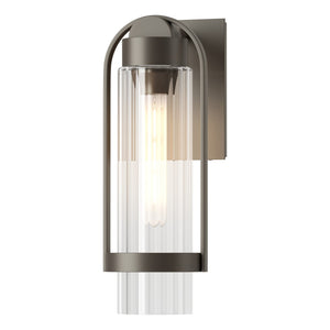 Hubbardton Forge - 302555-SKT-77-ZM0741 - One Light Outdoor Wall Sconce - Alcove - Coastal Dark Smoke