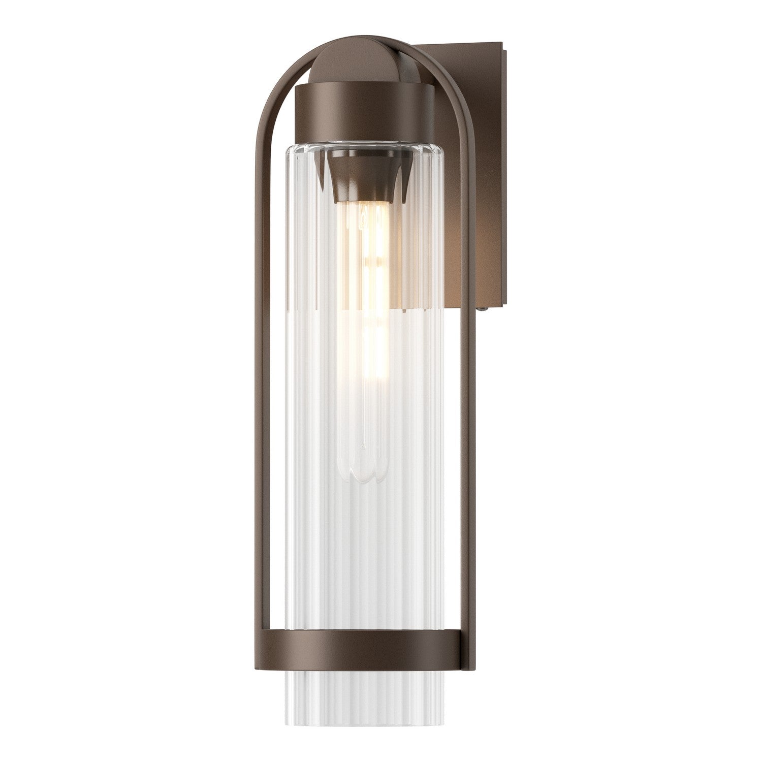 Hubbardton Forge - 302556-SKT-75-ZM0742 - Alcove Medium Outdoor Sconce - Alcove - Coastal Bronze