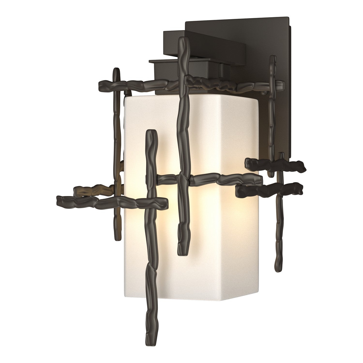 Hubbardton Forge - 302580-SKT-77-GG0111 - Tura Small Outdoor Sconce - Tura - Coastal Dark Smoke