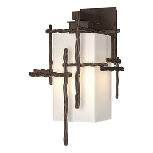 Hubbardton Forge - 302581-SKT-75-GG0093 - One Light Outdoor Wall Sconce - Tura - Coastal Bronze