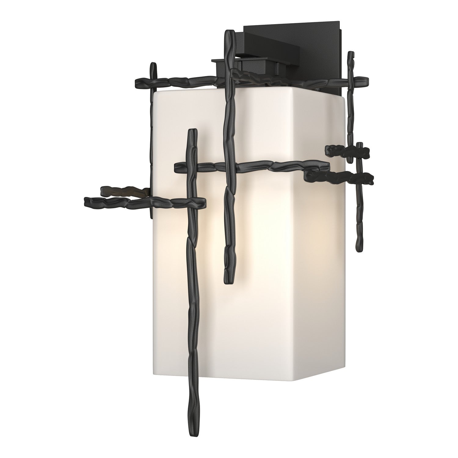 Hubbardton Forge - 302583-SKT-80-GG0707 - One Light Outdoor Wall Sconce - Tura - Coastal Black