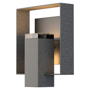 Hubbardton Forge - 302603-SKT-20-80-ZM0546 - One Light Outdoor Wall Sconce - Shadow Box - Coastal Natural Iron
