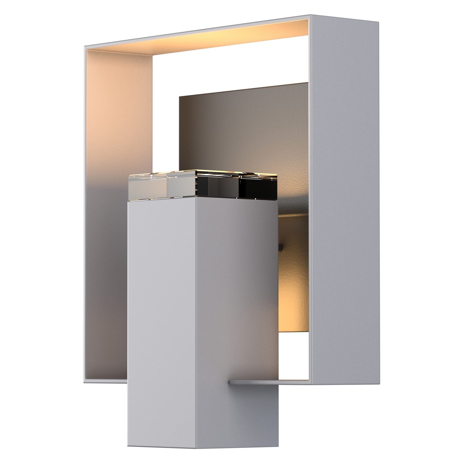 Hubbardton Forge - 302603-SKT-78-80-ZM0546 - One Light Outdoor Wall Sconce - Shadow Box - Coastal Burnished Steel