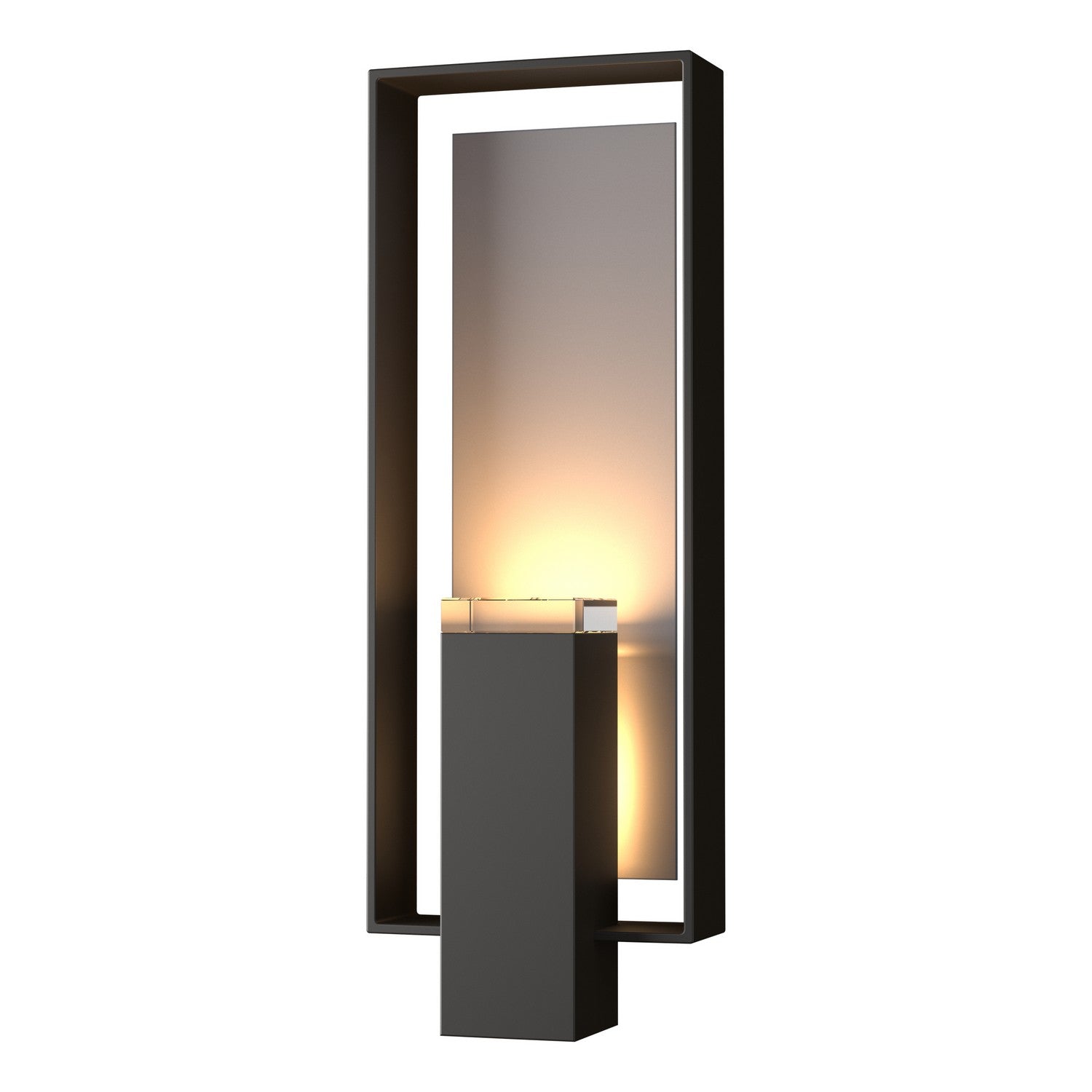 Hubbardton Forge - 302605-SKT-14-78-ZM0546 - Two Light Outdoor Wall Sconce - Shadow Box - Coastal Oil Rubbed Bronze