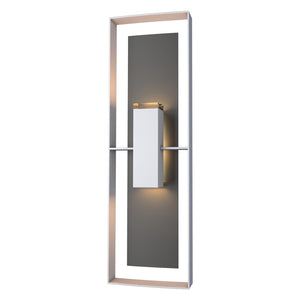 Hubbardton Forge - 302607-SKT-78-80-ZM0546 - Two Light Outdoor Wall Sconce - Shadow Box - Coastal Burnished Steel
