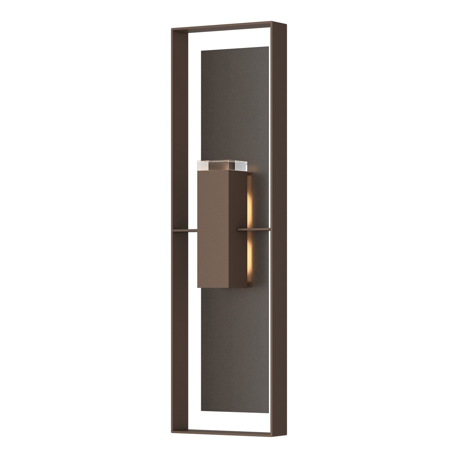 Hubbardton Forge - 302608-SKT-75-14-ZM0736 - Two Light Outdoor Wall Sconce - Shadow Box - Coastal Bronze