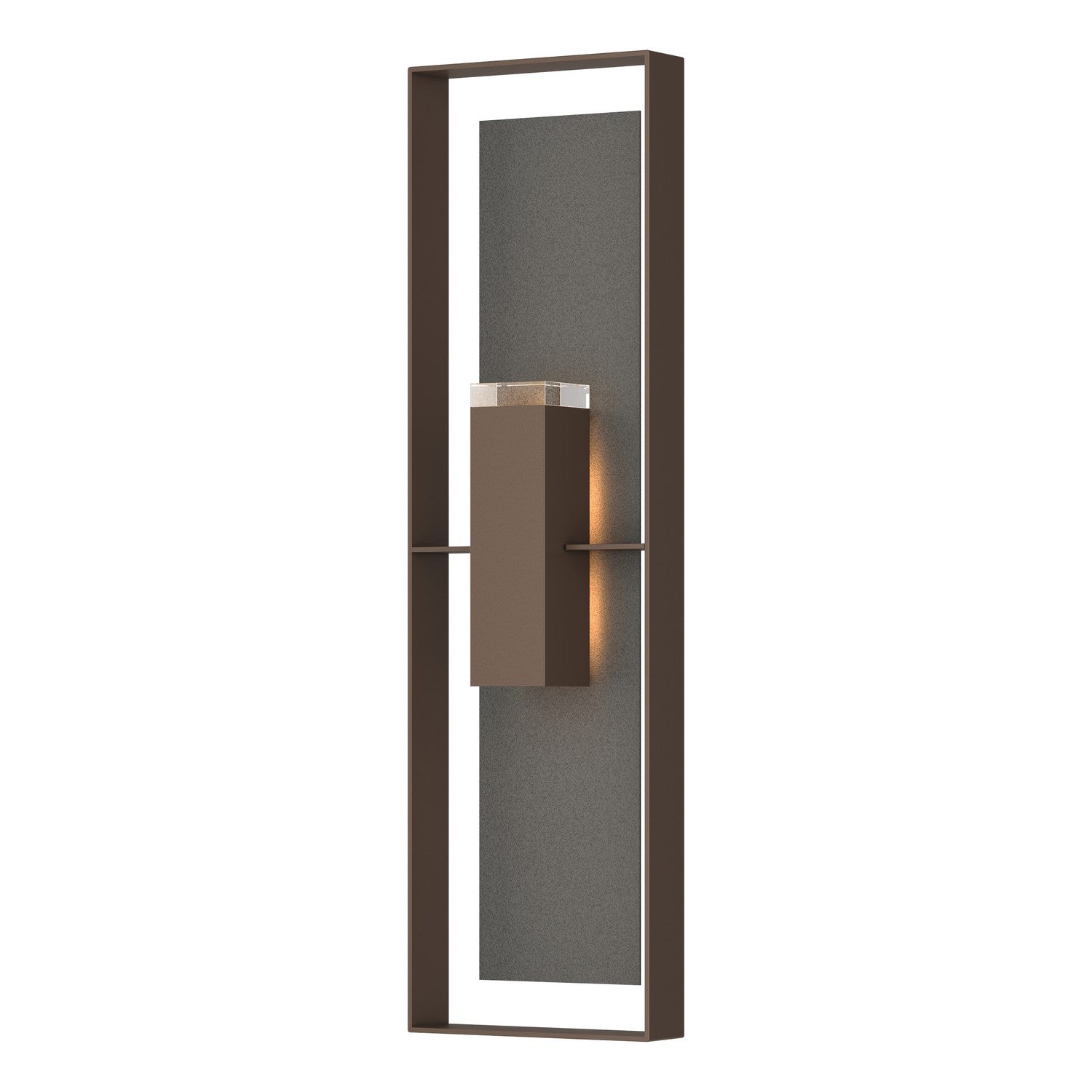 Hubbardton Forge - 302608-SKT-75-20-ZM0736 - Two Light Outdoor Wall Sconce - Shadow Box - Coastal Bronze
