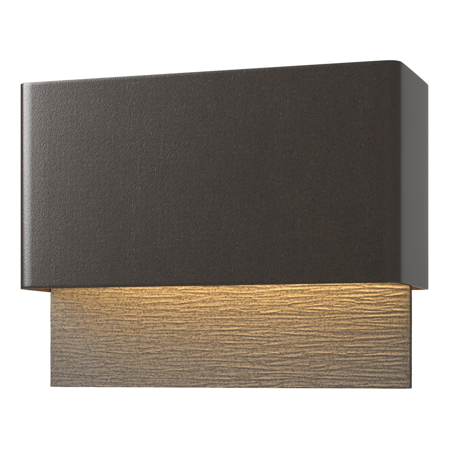 Hubbardton Forge - 302630-LED-14-20 - Stratum Dark Sky Friendly LED Outdoor Sconce - Stratum - Coastal Oil Rubbed Bronze