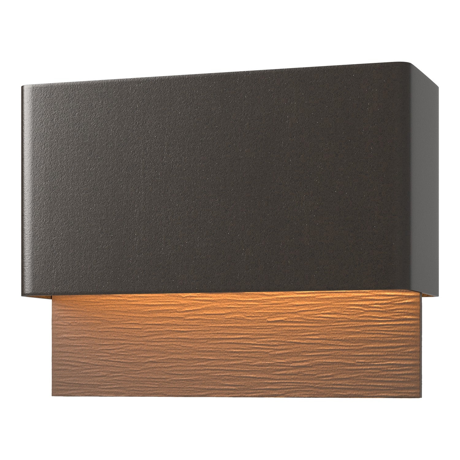 Hubbardton Forge - 302630-LED-14-75 - LED Outdoor Wall Sconce - Stratum - Coastal Oil Rubbed Bronze