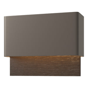 Hubbardton Forge - 302630-LED-77-14 - LED Outdoor Wall Sconce - Stratum - Coastal Dark Smoke