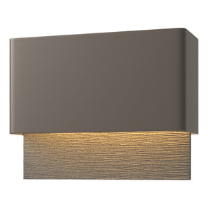 Hubbardton Forge - 302630-LED-77-20 - LED Outdoor Wall Sconce - Stratum - Coastal Dark Smoke