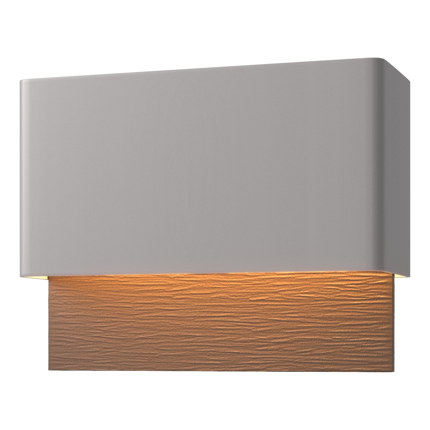 Hubbardton Forge - 302630-LED-78-75 - Stratum Dark Sky Friendly LED Outdoor Sconce - Stratum - Coastal Burnished Steel