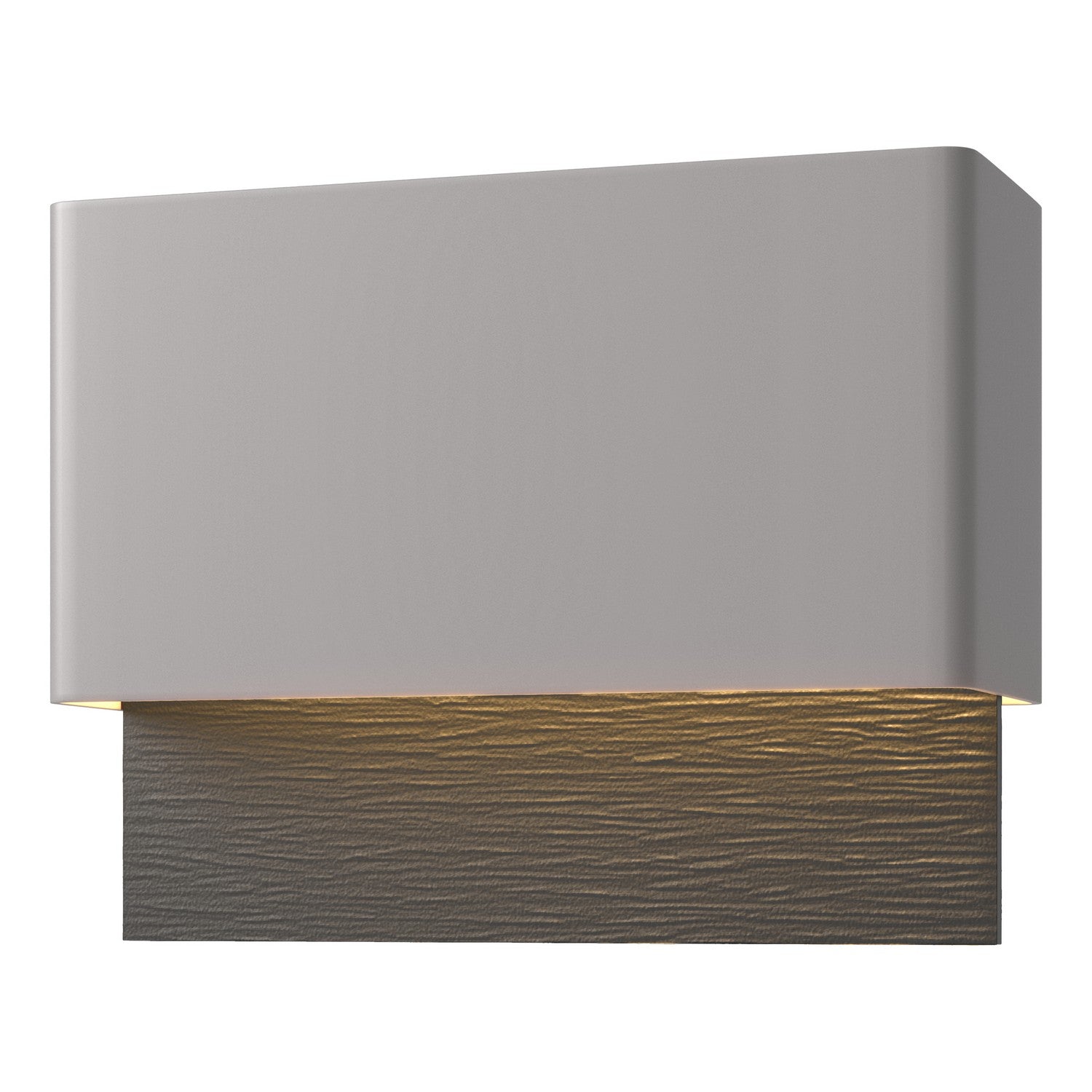 Hubbardton Forge - 302630-LED-78-80 - Stratum Dark Sky Friendly LED Outdoor Sconce - Stratum - Coastal Burnished Steel