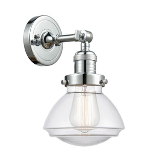 Innovations - 203-PC-G322 - One Light Wall Sconce - Franklin Restoration - Polished Chrome