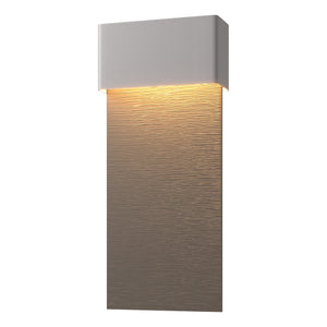 Hubbardton Forge - 302632-LED-78-77 - LED Outdoor Wall Sconce - Stratum - Coastal Burnished Steel