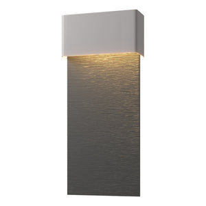 Hubbardton Forge - 302632-LED-78-80 - LED Outdoor Wall Sconce - Stratum - Coastal Burnished Steel