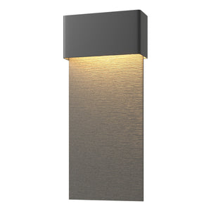 Hubbardton Forge - 302632-LED-80-20 - LED Outdoor Wall Sconce - Stratum - Coastal Black
