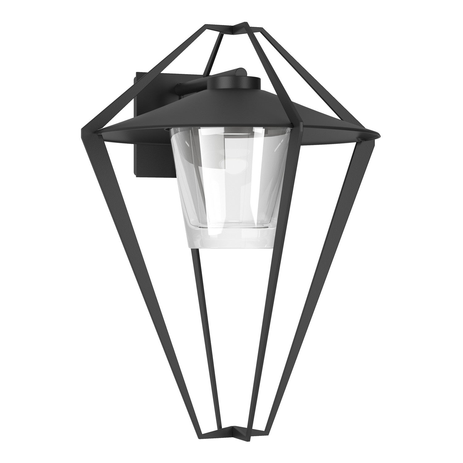 Hubbardton Forge - 302652-SKT-80-ZM0727 - One Light Outdoor Wall Sconce - Stellar - Coastal Black