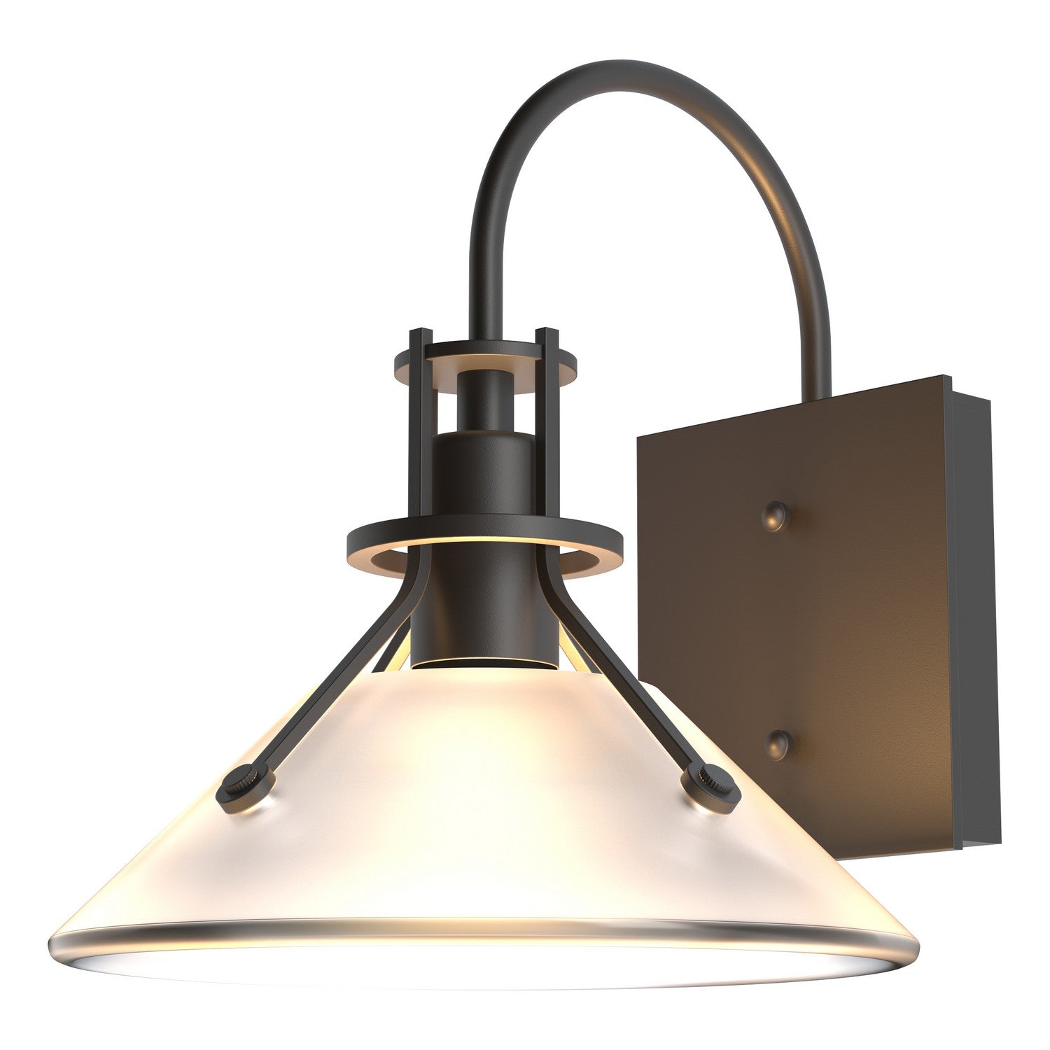 Hubbardton Forge - 302709-SKT-14-FD0673 - One Light Outdoor Wall Sconce - Henry - Coastal Oil Rubbed Bronze