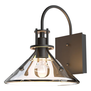 Hubbardton Forge - 302709-SKT-14-ZM0673 - One Light Outdoor Wall Sconce - Henry - Coastal Oil Rubbed Bronze