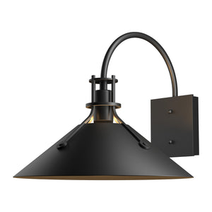 Hubbardton Forge - 302712-SKT-80 - One Light Outdoor Wall Sconce - Henry - Coastal Black