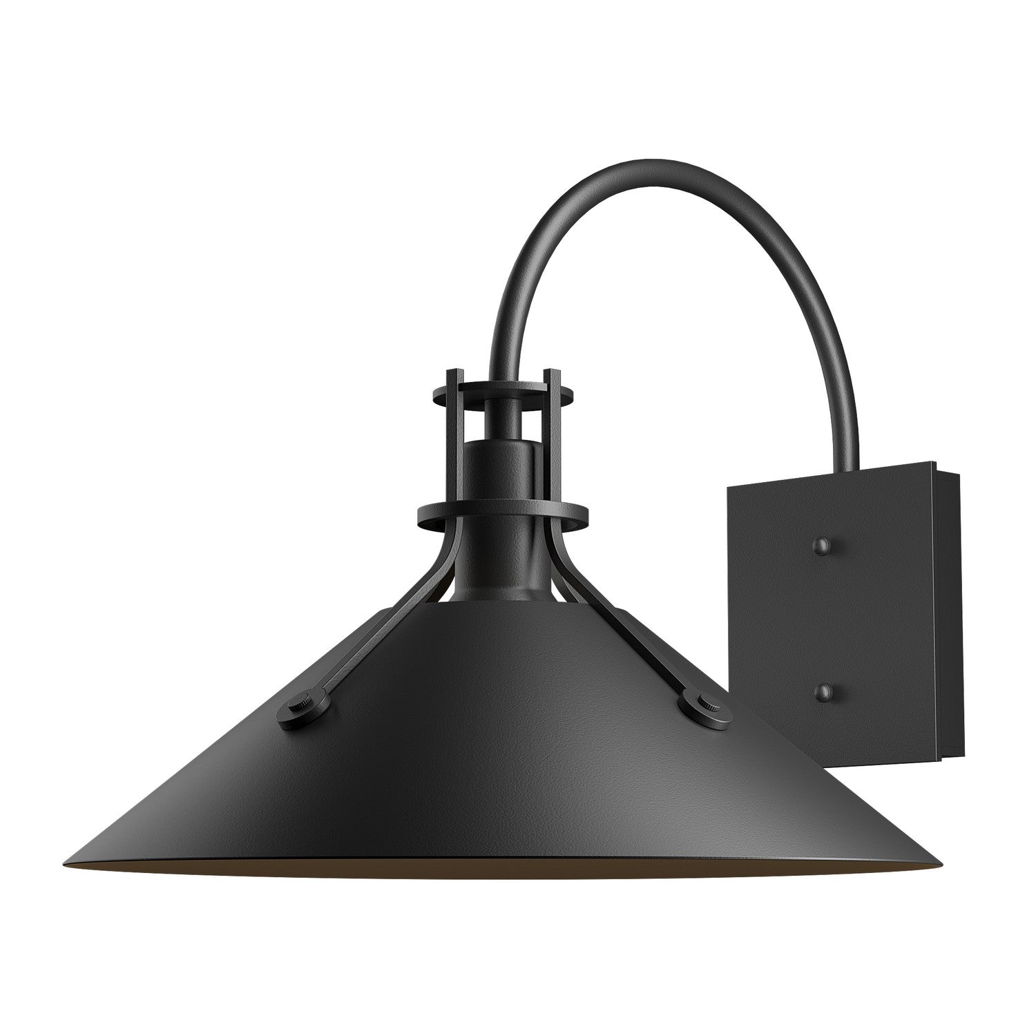 Hubbardton Forge - 302713-SKT-80 - One Light Outdoor Wall Sconce - Henry - Coastal Black