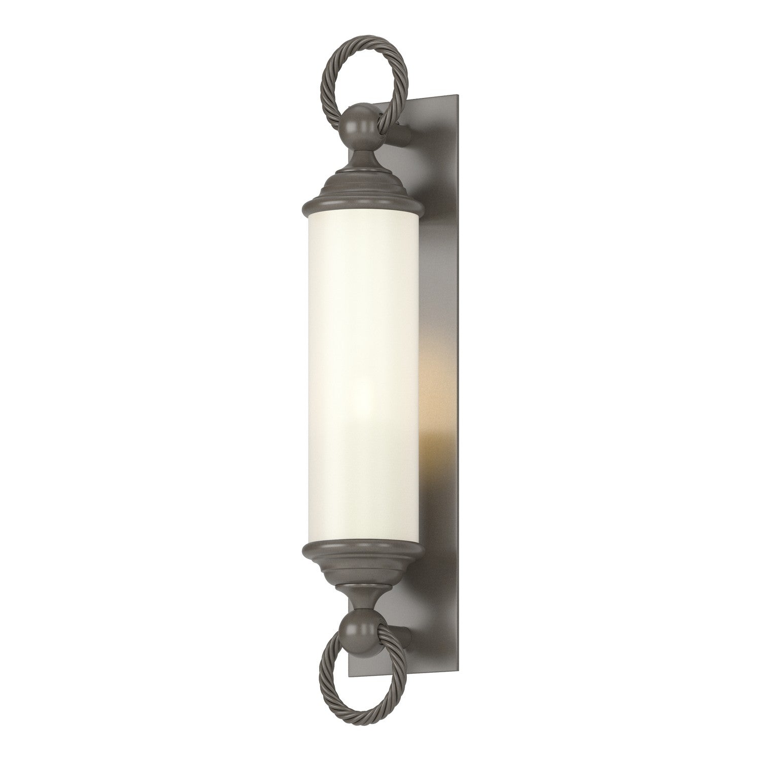 Hubbardton Forge - 303080-SKT-77-GG0034 - One Light Outdoor Wall Sconce - Cavo - Coastal Dark Smoke