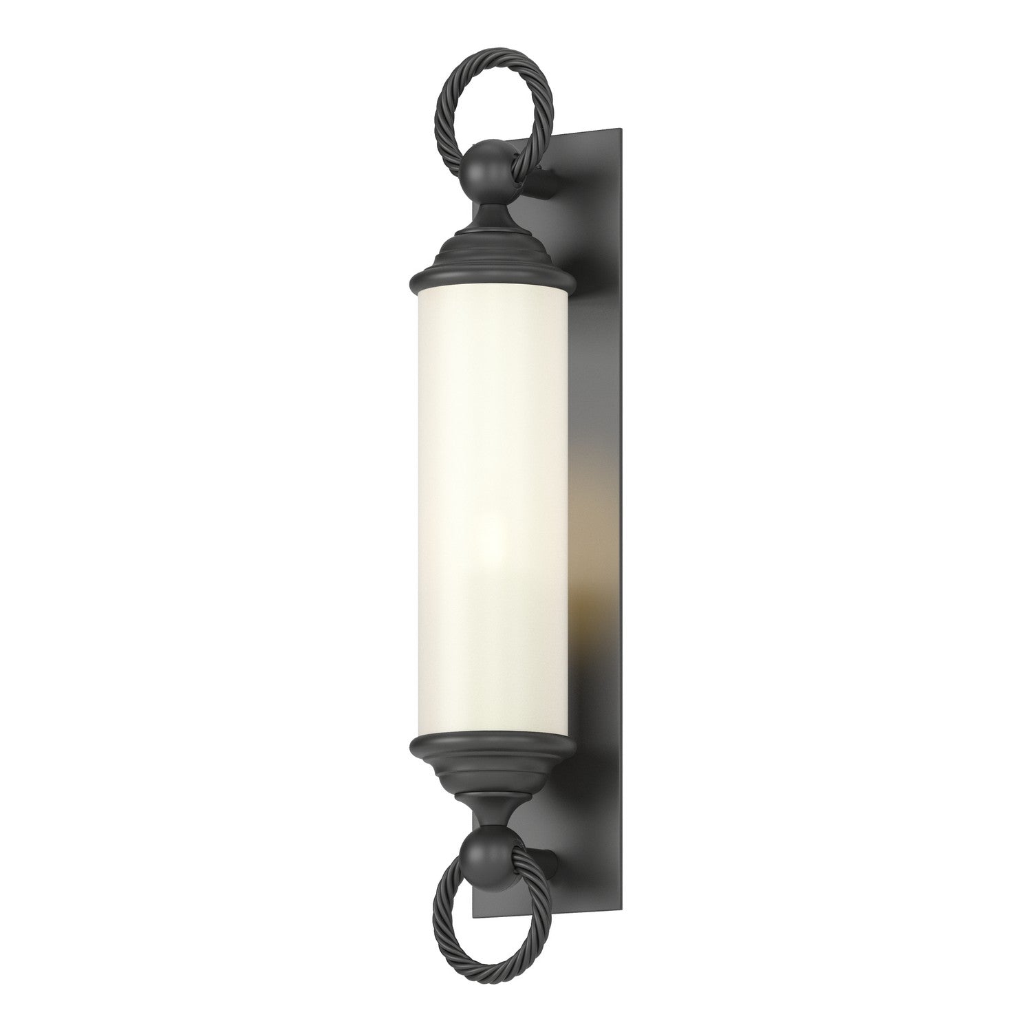 Hubbardton Forge - 303080-SKT-80-GG0034 - One Light Outdoor Wall Sconce - Cavo - Coastal Black
